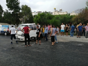 Kuşadası’nda Kamyonet Takla Attı, 1 Yaralı