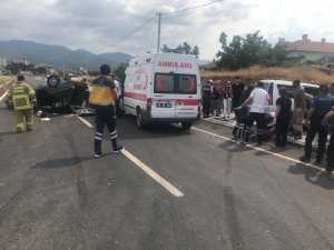 Balıkesir Sındırgı Karayolunda Kaza: 6 Yaralı