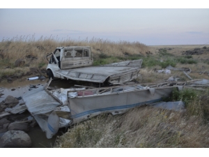 Şanlıurfa’da Pikap Şarampole Devrildi: 6 Yaralı