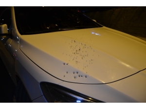 Bacağından Vurulan Şahıs Kendi Otomobili İle Hastaneye Gitti