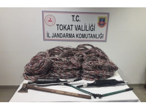 Kablo Hırsızlarına Suçüstü Baskın