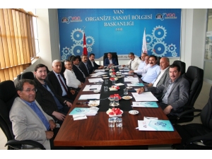 Van Ekonomi Konseyi Bileşenlerinden Aylık Olağan Toplantı