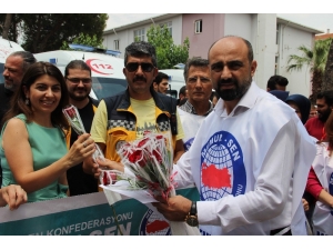 Manisa’da 112 Çalışanlarına Darp