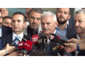 Cumhur İttifakı İstanbul Büyükşehir Belediye Başkan Adayı Binali Yıldırım, "Cumhurbaşkanı Erdoğan İle Yayından Sonra Telefonla Görüştük. Eldeki İmkanlarla Yayının Formatını Bozmadan Düşüncelerimizi Adaylar Olarak İstanb