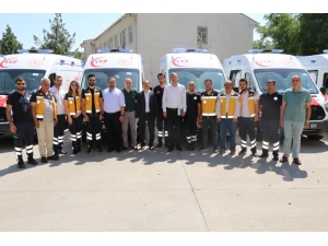 Şanlıurfa’da 8 Yeni Ambulans Hizmete Girdi