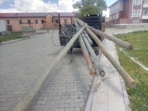 Kars’ta Kablo Ve Direk Hırsızlığı