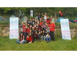 Çocuklar Hem Eğlendi Hem De Öğrendi