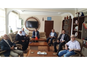 Gaziler Ve Şehit Ailelerinden Kaymakam Güven’e Ziyaret