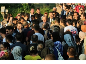 Cumhurbaşkanı Erdoğan Nakkaştepe Millet Bahçesi’ni Gezdi