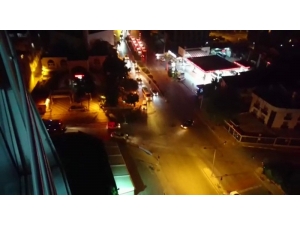 Asker Uğurlama Konvoyunda Yolu Kapatıp Drift Yaptı