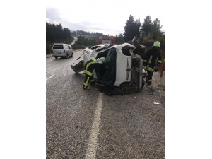 Denizli’de Trafik Kazası: 6 Yaralı