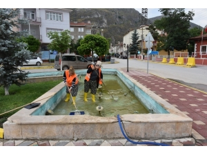 İnönü’de Yaz Temizliği Sürüyor