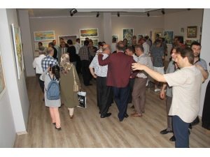 Sanatçı Kenan Demir 15. Kişisel Resim Sergisini Akçaabat’ta Açtı