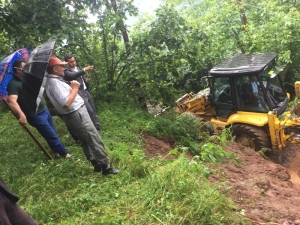 Ordu’da Yağmur Sonrası Yollar Kapandı, Bahçeler Zarar Gördü