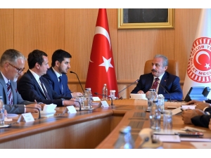 Tbmm Başkanı Şentop, Kosovalı Heyeti Kabul Etti
