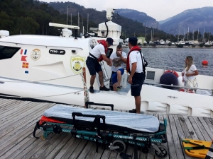 Sahil Güvenlikten Denizde Tıbbi Tahliye