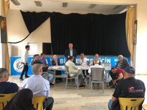 Başkan Yaman, Kamulaştırma Ekibiyle Bir Araya Geldi