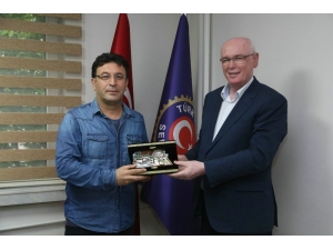 Kazım Kurt’tan Türk Harb-iş’e Hayırlı Olsun Ziyareti