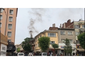 Eskişehir’de Baca Yangını Panik Oluşturdu