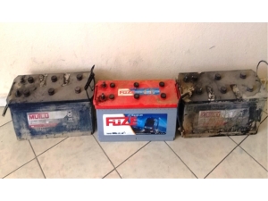 Kiralık Araçla Akü Hırsızlığı Yaptılar