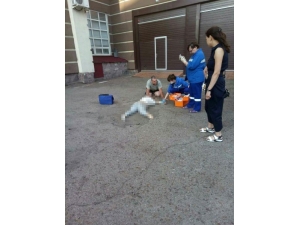 Sineklik Temizleyen Kadın 8’inci Kattan Yere Çakıldı