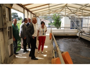 Başkan Gürün Turgutreis Arıtma Projesini Yerinde İnceledi