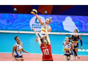 2019 Fıvb Voleybol Milletler Ligi: Belçika:3 - İtalya:2
