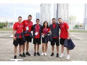 Avrupa Oyunların’da Takım Bayrak Töreni Düzenlendi