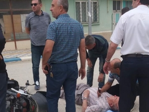 Pazaryeri’nde Motosiklet Kazası, 1 Yaralı