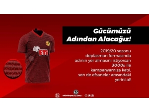 Eskişehirspor’da Taraftar İsimleri Formaya Kazınacak