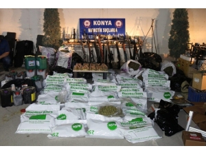 İnşaat Halindeki Villayı Uyuşturucu İmalathanesine Çevirdiler