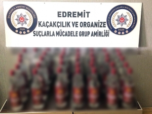 Emekli Bekçiye Polisten Kaçak İçki Operasyonu