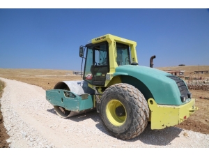 Haliliye’de Yol Yapım Çalışmaları Sürüyor