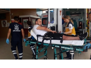 Şarjlı Bisilket Otomobille Çarpıştı: 3 Yaralı