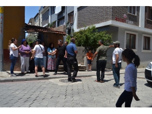 Sokaktaki Çocukların Oyununa Kızan Mahalle Magandası Dehşet Saçtı