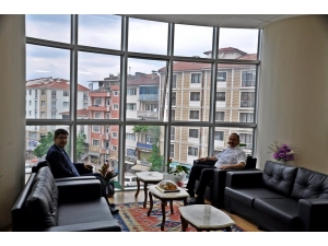 Rektör Taş, Başkan Sever İle Bir Araya Geldi