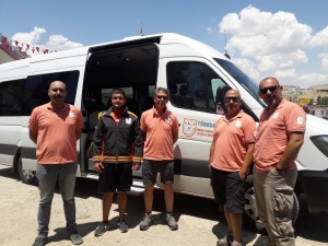 Türkuaz Sualtı Ve Akarsu Arama Kurtarma Ekibi Tunceli’ye Gitti