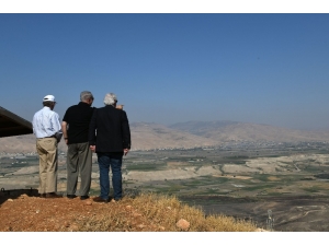 Bolton İle Netanyahu Ürdün Vadisini Gezdi