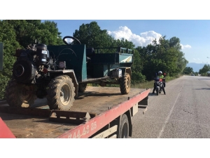 Pat Pat İle Trafiğe Çıkan Yandı