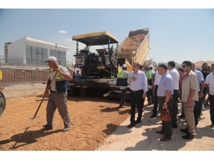 Beyazgül Çocuk Trafik Eğitim Parkını İnceledi