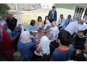 Şahin, Münif Paşa Mahalle Sakinleriyle Buluştu