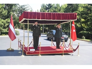 Letonya Genelkurmay Başkanı’ndan Orgeneral Güler’e Ziyaret