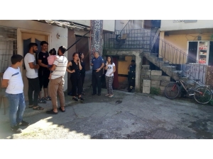 Yabancı Uyruklu Ailenin Kaldığı Evde Yangın Çıktı