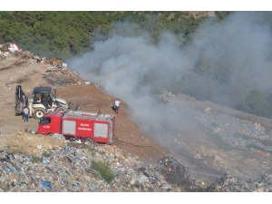 Bilecik’te Çöplük Yangını