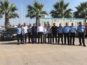 Ayvalık’ta İtfaiyeden Cunda Hamlesi