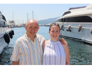 Dünya Şampiyonu Macar Güreşçi Toth Marmaris’te Tatilde