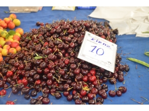 Tezgahların İlgi Odağı Bilecik Kirazı