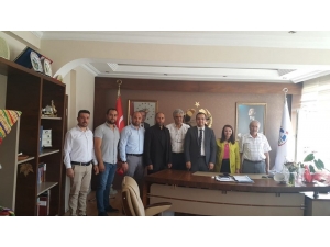 Encümenlerden Kaymakam Güven’e Ziyaret