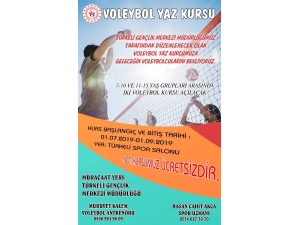 Türkeli’de Yaz Voleybol Kursu Başlıyor