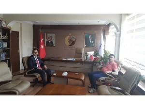 Cumhuriyet Başsavcısı Yılmaz, Kaymakam Güven’i Ziyaret Etti